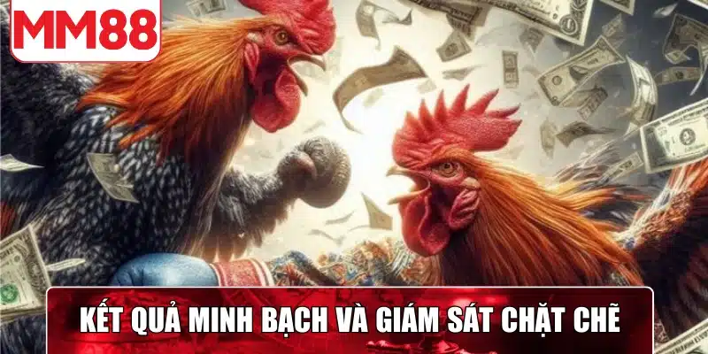 Kết quả minh bạch và giám sát chặt chẽ giúp người chơi yên tâm đặt cược