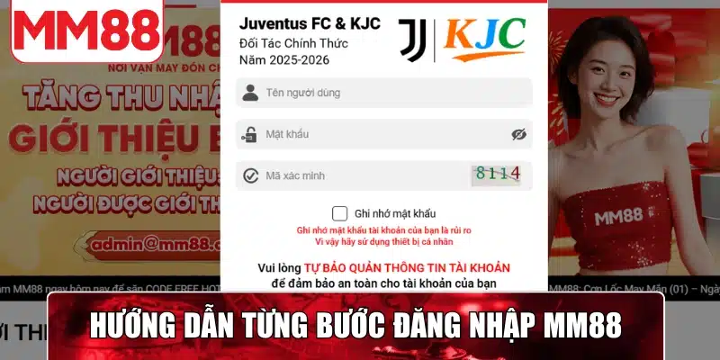 Hướng dẫn từng bước đăng nhập MM88 nhanh chóng, an toàn, hiệu quả