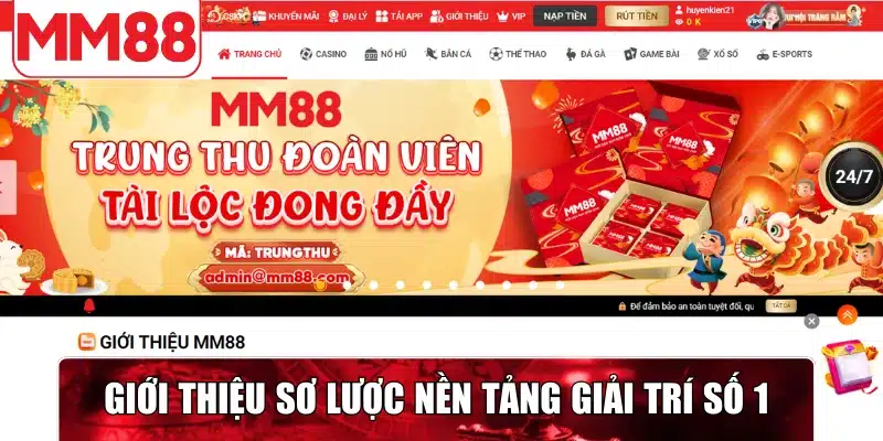Giới thiệu sơ lược nền tảng giải trí số 1